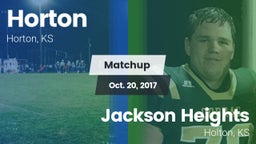 Matchup: Horton vs. Jackson Heights  2017
