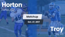 Matchup: Horton vs. Troy  2017