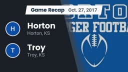 Recap: Horton  vs. Troy  2017