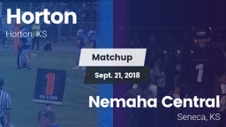 Matchup: Horton vs. Nemaha Central  2018
