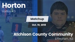Matchup: Horton vs. Atchison County Community  2018