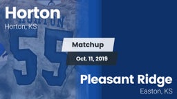 Matchup: Horton vs. Pleasant Ridge  2019