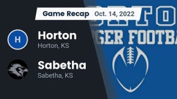 Recap: Horton  vs. Sabetha  2022