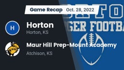 Recap: Horton  vs. Maur Hill Prep-Mount Academy  2022