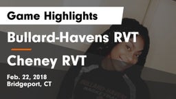 Bullard-Havens RVT  vs Cheney RVT  Game Highlights - Feb. 22, 2018