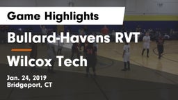 Bullard-Havens RVT  vs Wilcox Tech Game Highlights - Jan. 24, 2019