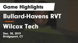 Bullard-Havens RVT  vs Wilcox Tech Game Highlights - Dec. 20, 2019