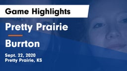 Pretty Prairie vs Burrton Game Highlights - Sept. 22, 2020