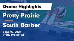 Pretty Prairie vs South Barber Game Highlights - Sept. 20, 2022