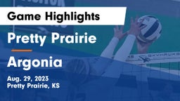 Pretty Prairie vs Argonia Game Highlights - Aug. 29, 2023