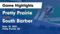 Pretty Prairie vs South Barber Game Highlights - Sept. 26, 2023