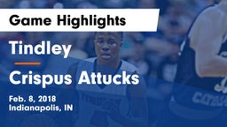 Tindley  vs Crispus Attucks Game Highlights - Feb. 8, 2018