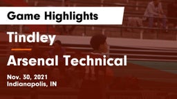 Tindley  vs Arsenal Technical Game Highlights - Nov. 30, 2021