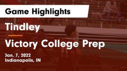 Tindley  vs Victory College Prep Game Highlights - Jan. 7, 2022