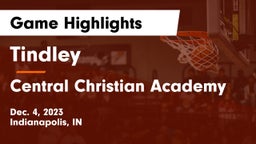 Tindley  vs Central Christian Academy Game Highlights - Dec. 4, 2023