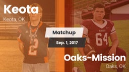 Matchup: Keota vs. Oaks-Mission  2017