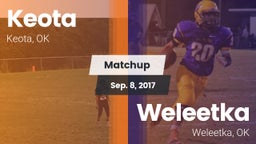 Matchup: Keota vs. Weleetka  2017