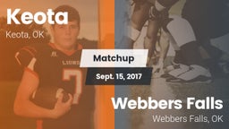 Matchup: Keota vs. Webbers Falls  2017