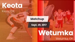 Matchup: Keota vs. Wetumka  2017