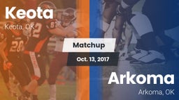 Matchup: Keota vs. Arkoma  2017