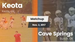 Matchup: Keota vs. Cave Springs  2017