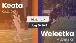 Matchup: Keota vs. Weleetka  2019