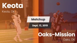Matchup: Keota vs. Oaks-Mission  2019