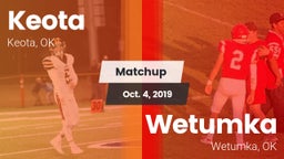 Matchup: Keota vs. Wetumka  2019