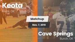Matchup: Keota vs. Cave Springs  2019