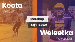 Matchup: Keota vs. Weleetka  2020