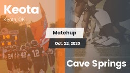 Matchup: Keota vs. Cave Springs 2020