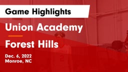 Union Academy  vs Forest Hills  Game Highlights - Dec. 6, 2022