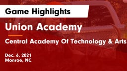 Union Academy  vs Central Academy Of Technology & Arts Game Highlights - Dec. 6, 2021