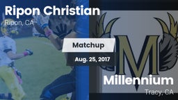 Matchup: Ripon Christian vs. Millennium  2017