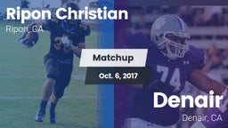 Matchup: Ripon Christian vs. Denair  2017