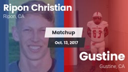 Matchup: Ripon Christian vs. Gustine  2017
