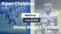 Matchup: Ripon Christian vs. Stone Ridge Christian  2018