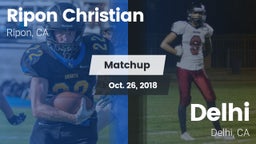Matchup: Ripon Christian vs. Delhi  2018