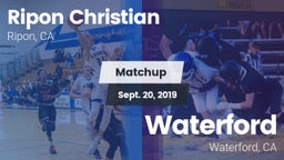 Matchup: Ripon Christian vs. Waterford  2019