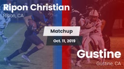 Matchup: Ripon Christian vs. Gustine  2019
