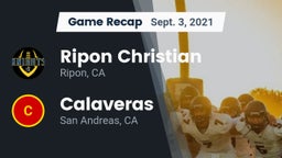 Recap: Ripon Christian  vs. Calaveras  2021
