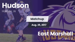 Matchup: Hudson vs. East Marshall  2017