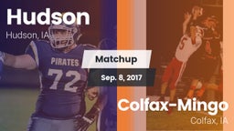 Matchup: Hudson vs. Colfax-Mingo  2017