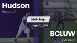Matchup: Hudson vs. BCLUW  2018