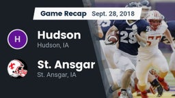 Recap: Hudson  vs. St. Ansgar  2018