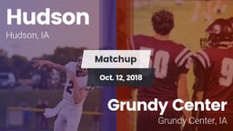 Matchup: Hudson vs. Grundy Center  2018
