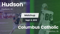 Matchup: Hudson vs. Columbus Catholic  2019
