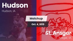 Matchup: Hudson vs. St. Ansgar  2019
