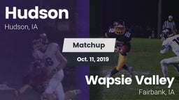Matchup: Hudson vs. Wapsie Valley  2019