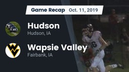 Recap: Hudson  vs. Wapsie Valley  2019